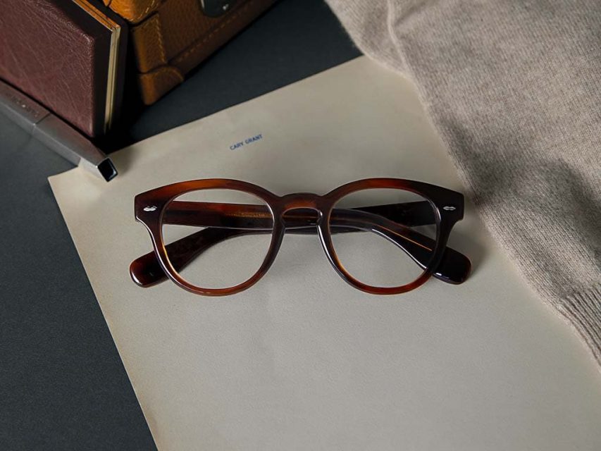 OLIVER PEOPLES collaborates with the Cary Grant Estate on glasses inspired by the actor’s iconic style.
